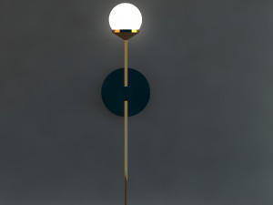 wall light Modello 3D