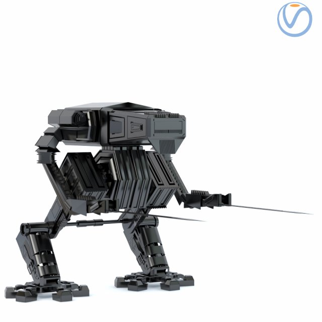 killer robot Modelo 3D .c4d .max .obj .3ds .fbx .stl .blend 