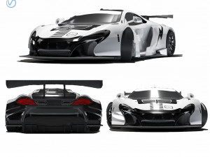mc laren cargt 650 3D मॉडल