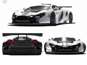 auto mclaren gt 650 Modello 3D