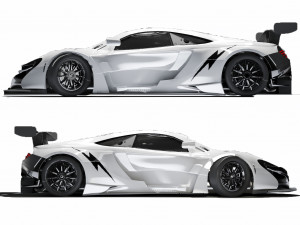 mc laren cargt 650 Modello 3D