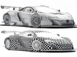 mc laren cargt 650 3D Model