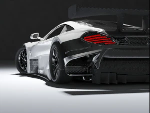 mc laren cargt 650 3D Model