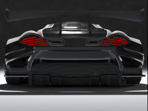 mc laren cargt 650 Modello 3D