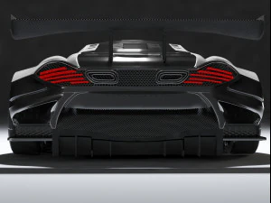 mc laren cargt 650 3D Model