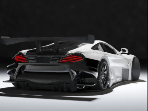 mc laren cargt 650 3D Model
