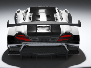 mc laren cargt 650 Modello 3D