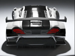 mc laren cargt 650 3D Model