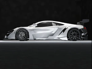 mc laren cargt 650 3D Model