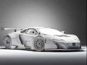 mc laren cargt 650 3D Model