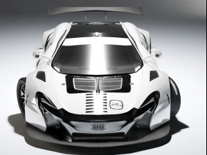 mc laren cargt 650 3D Model