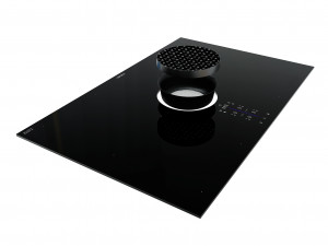 bora classik induction hob with integrated cooker hood is a high quality Model 3D