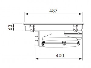 bora classik induction hob with integrated cooker hood is a high quality Model 3D