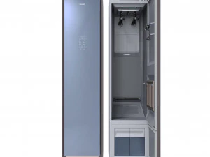 sistem perawatan pakaian penata udara samsung df60r8600cg dengan jetsteam Model 3D