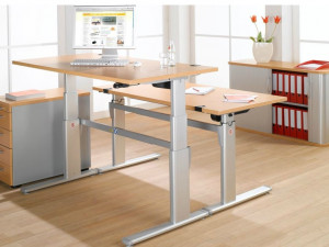 office table with lifting mechanism Modelo 3D