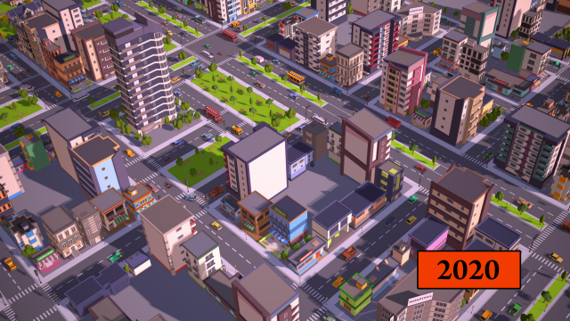 megapoly city pack 3D Model .c4d .max .obj .3ds .fbx .stl .blend 