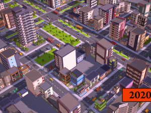 megapoly city pack 3D मॉडल