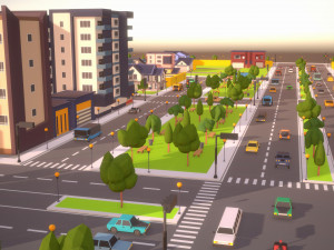 megapoly city pack 3D Model