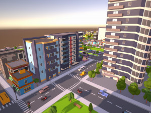 megapoly city pack 3D Model