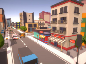 megapoly city pack 3D Model