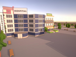 megapoly city pack 3D Model