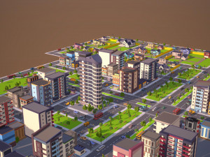 megapoly city pack 3D Model