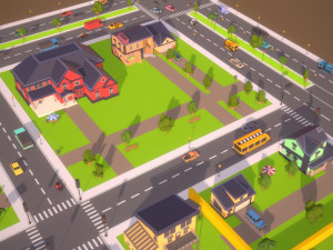 megapoly city pack 3D Model