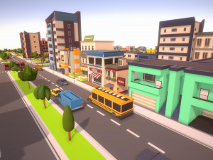 megapoly city pack 3D Model