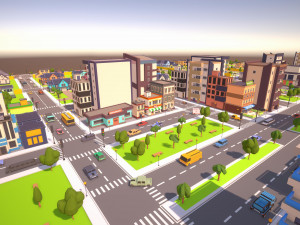 megapoly city pack 3D Model
