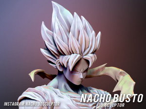 goku super saiyan 3D Print Model