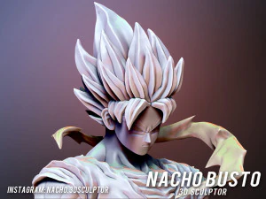 goku super saiyan 3D Print Model