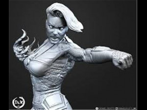 captain marvel Modelo de Impressão 3D