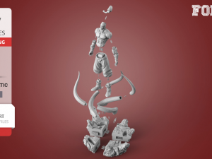 super buu 3D Print Model
