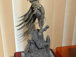 corvo jovens tit&atilde;s Modelo de Impressão 3D