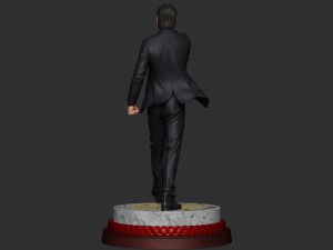 john wick 3d figure printable 3D 打印模型