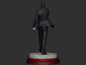john wick 3d figure printable 3D Print Model