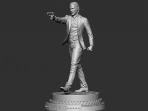 john wick 3d figure printable 3D Print Model