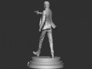 john wick 3d figure printable 3D 打印模型