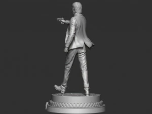 john wick 3d figure printable 3D Print Model