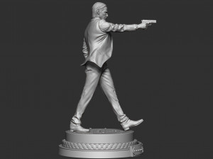 john wick 3d figure printable 3D 打印模型