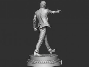 john wick 3d figure printable 3D 打印模型