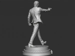john wick 3d figure printable 3D Print Model