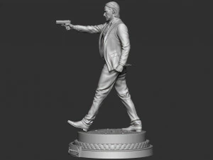 john wick 3d figure printable 3D Print Model