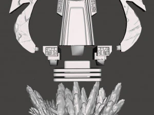 darkside throne 3D Print Model