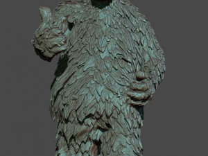 80'lerin TV şovundan Alf - yazdırılabilir şekil 3D Baskı Modeli