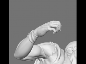 terry bogard from fatal fury - printable diorama Modelo de impresión 3D
