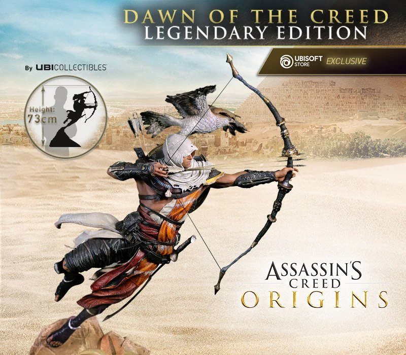assassins creed origins bayek - figure printable 3D Print Model .c4d .max .obj .3ds .fbx .stl .blend
