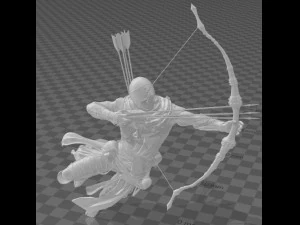 assassins creed origins bayek - figure printable 3D Print Model