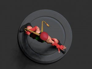 cammy - street fighter fanart - figure printable 3D Print Model