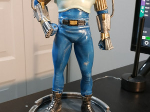 captain commando - figure printable 3D Print Model